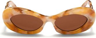 Valentino Vls-178D Zonnebril - Dames - Zonnebrillen - Bruin - ONE Size - Accessoires
