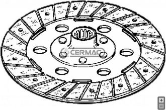 CARRARO Carraro Disco De Embrague R&iacute;gido Para Tractor Agr&iacute;cola Super Tiger 15201