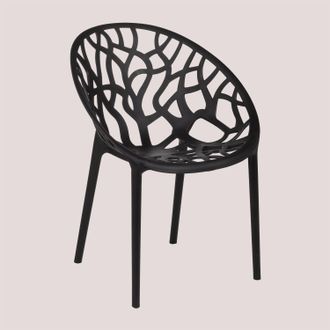 Sklum Sklum - Pack De 4 Sillas De Comedor Apilables En Polipropileno Ores