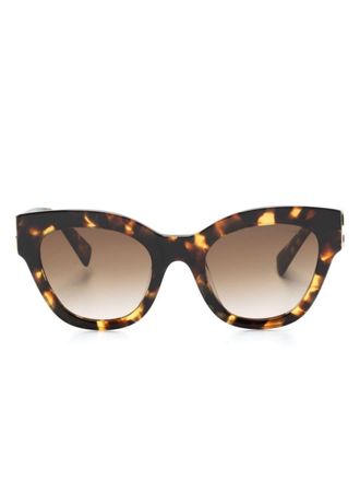 Miu Miu Eyewear Zonnebril met oversized montuur - Bruin