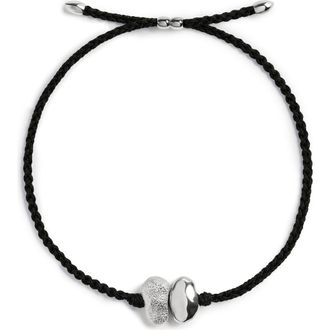 Monica Vinader Antica Cord Bracelet in Sterling Silver at Nordstrom