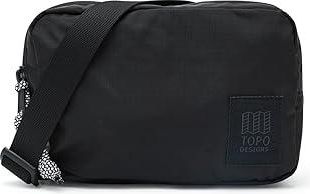 Topo Designs Ripstop Belt Bag Cross Body Handbags Black, Nylon