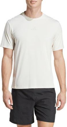 adidas Designed for Training Intensity T-Shirt in Chalk White at Nordstrom Rack, Size Large