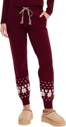 The Upside Le Ski Jojo Knit Jogger In Multicolor