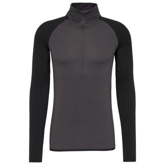 Stoic MerinoSoft180 TuleboLightSt. Half Zip Merinounterw&auml;sche f&uuml;r Herren | grau