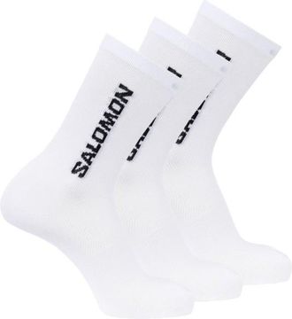 Salomon Everyday Lite Crew 3-Pack Multifunktionssocken - Unisex | wei&szlig;