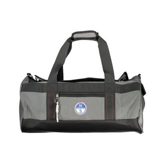 North Sails Grigio Polyester Duffle Bag - Heren - Weekendtassen - Grijs - ONE Size - Polyester - Tassen