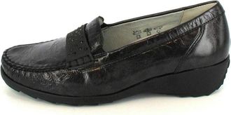Waldl&auml;ufer Mokassin - Dames - Schoenen - Zwart - Maat: 38 1/2 EU Leer
