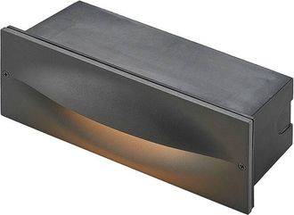 Lucande Lucande - L&aacute;mpara De Pared Exterior zandro En Negro Aluminio