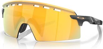 Oakley Encoder Strike Vented - unisex - Zonnebrillen - Zwart - ONE Size - Leer - Accessoires