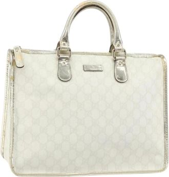 Gucci Pre-owned Vintage Handtas - Dames - Vintage Handtas - Wit - ONE Size - Vintage