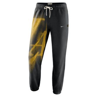 Nike Mens Los Angeles Lakers Standard Issue Fleece Basketball Pants in Black | IQ1500-010