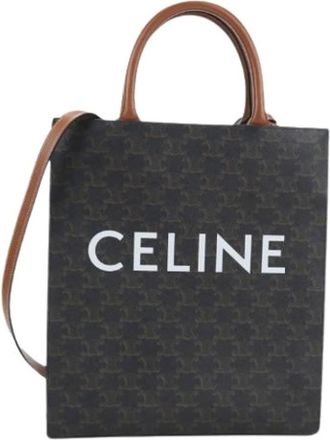 Celine Pre-owned Tote Bags, female, Brown, Size: ONE SIZE Pre-owned Vintage Tote Bag