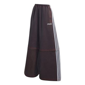 adidas (WMNS) adidas x Coca-Cola Adilenium Firebird Denim Track Pants Asia Sizing Black KY7695