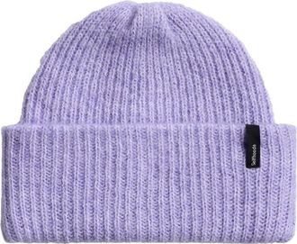 Selfhood Fluffy Beanie M&uuml;tze f&uuml;r Damen | lila