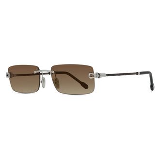 Fred Perry Manille Cable Zonnebril - unisex - Accessoires - Grijs - Maat: 55 MM