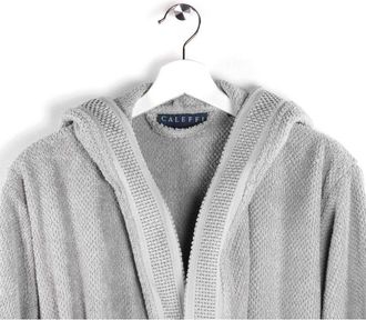 Caleffi 58805 - Accappatoio Gim Spugna 100% Cotone Tinto in Filo 450 gr/mq - Caleffi