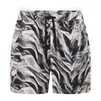 Carlo Colucci Carlo Colucci, Beachwear, male, Black, Size: 2XL Swimshort - Artificial Knit
