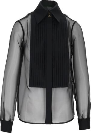 Elisabetta Franchi Overhemden, Dames, Zwart, L, Shirts