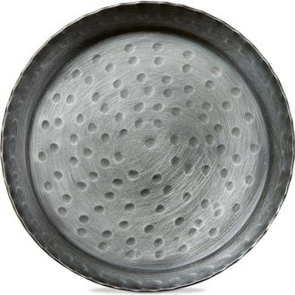 Tag Remi Round Black Iron Pillar Plate Candle Holder Everyday Use at Nordstrom