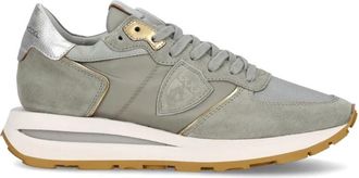 Philippe Model Tropez Haute Running Sneakers - Dames - Sneakers - Groen - 40 EU - Su&egrave;de - Schoenen