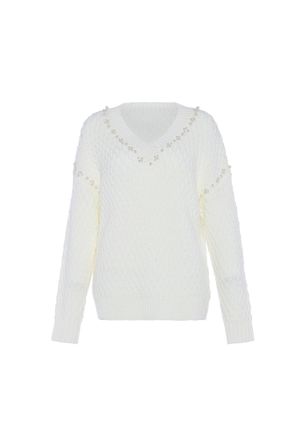 Faina Jumper Dames wolwit
