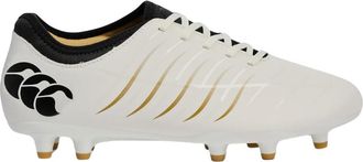 Canterbury Of New Zealand Mens Unisex Adult Phoenix 2.0 Team Firm Ground Rugby Boots (Snow White) - Size UK 10.5