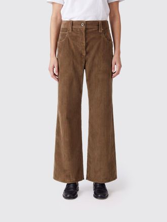 Brunello Cucinelli Womens Flared Corduroy Trousers
