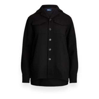 Polo Ralph Lauren Light Jackets, female, Black, 3XL, Rider Blazer Jacket