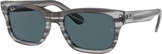 Ray-Ban RB2283 Mr Burbank 1314R5 Mens Sunglasses Grey Size 52