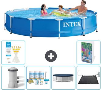 Intex Piscina Con Estructura Redonda - 366x76 Cm - 7-piezas S284