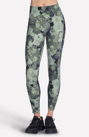 Skechers GO FLEX RIB Inbloom Full Length High Waist Pocket Leggings in Charcoal at Nordstrom Rack, Size X-Large