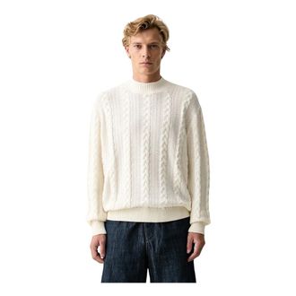 A|X Armani Exchange Maglione Girocollo - - Knitwear - Uomo - Beige - L