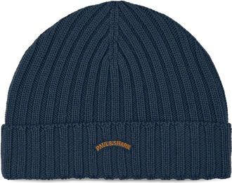 Paul & Shark Berretto a coste - Blu