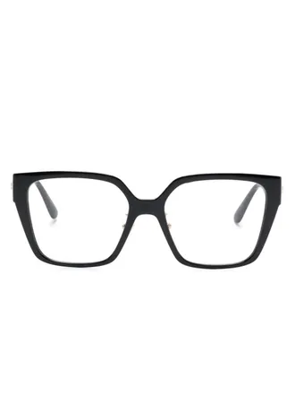 Versace Medusa Biggie glasses - women - Acetate - 54 - Black