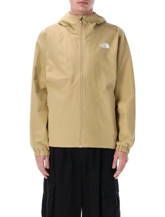 The North Face Beige Logo Hood Jacket
