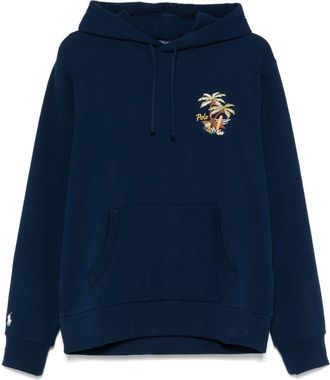 Polo Ralph Lauren Felpa con cappuccio - Blu