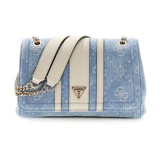 Guess Dames, Tassen, Blauw, Maat: ONE Size Leer