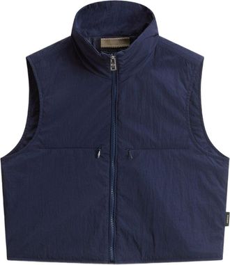 Woolrich nylon vest met ritssluiting