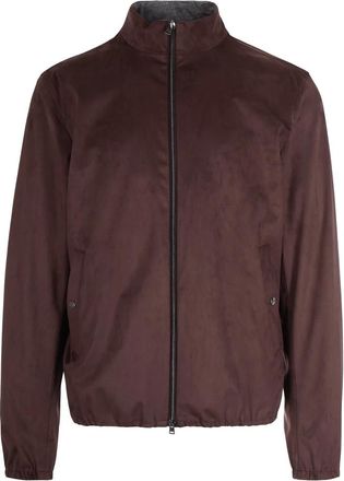 Herno Light Jassen - Heren - Zomerjassen - Bruin - L - Polyester - Jassen