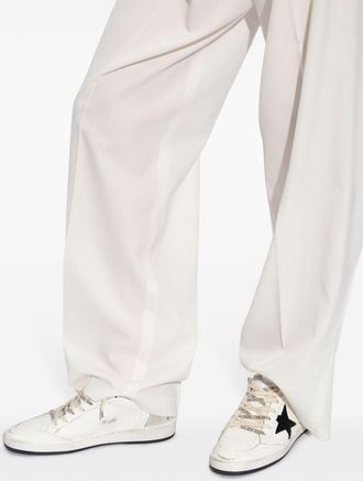 Golden Goose Womens Ball Star Leather Sneakers White Ss26 W