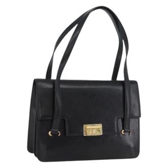 Celine Pre-owned Vintage Handtas - Dames - Vintage Schoudertas - Zwart - ONE Size - Leer - Vintage