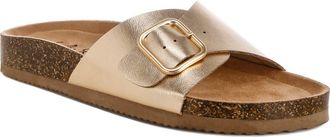 London Rag Uvaria Slide Sandal in Gold at Nordstrom Rack, Size 6.5
