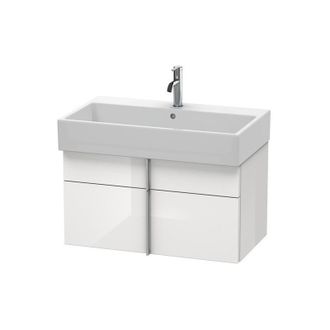 Duravit Duravit Vero Air Mueble De Pared 78,4 X 43,1 Cm, 1 Caj&oacute;n, 1 Extra&iacute;ble, Para Vero Air 235080, Color (frente/cuerpo): Roble Oscuro Cepillado Chapa De Ma