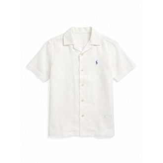Ralph Lauren Overhemden, Heren, Wit, S, Short Sleeve Shirts