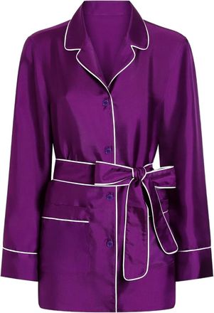 Dolce & Gabbana Camicia in seta - Viola