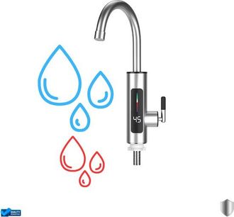 OEM Grifo Calentador De Agua El&eacute;ctrico De Acero Inoxidable - Calentador De Agua El&eacute;ctrico Instant&aacute;neo - Calentador De Agua Instant&aacute;neo - Con Grifo De Lujo
