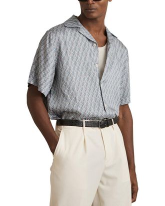 Reiss Relic Monogram Printed Shirt