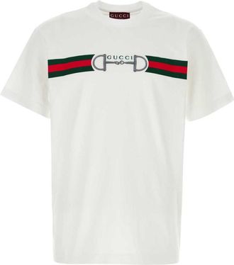 Gucci White Logo T-shirt