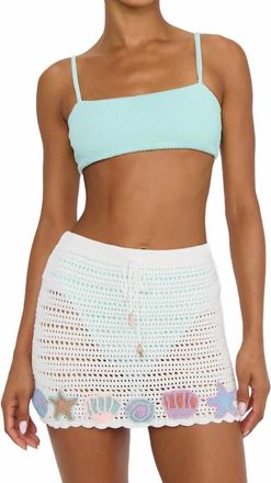Show me your Mumu Offshore Skirt In Seashell Crochet